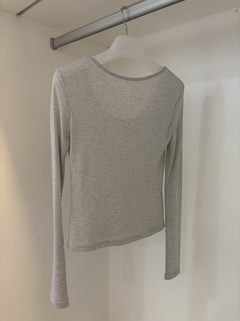 NORMAL韓國代購女裝新款職業休閑熱賣時尚人氣長袖T恤圓領NORMAL長袖T恤