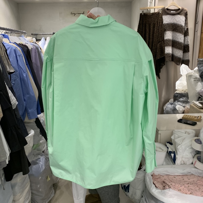 LOGROAD東大門實拍女士新品時尚26春夏熱賣人氣襯衫蕾絲衫LOG ROAD襯衫/蕾絲衫