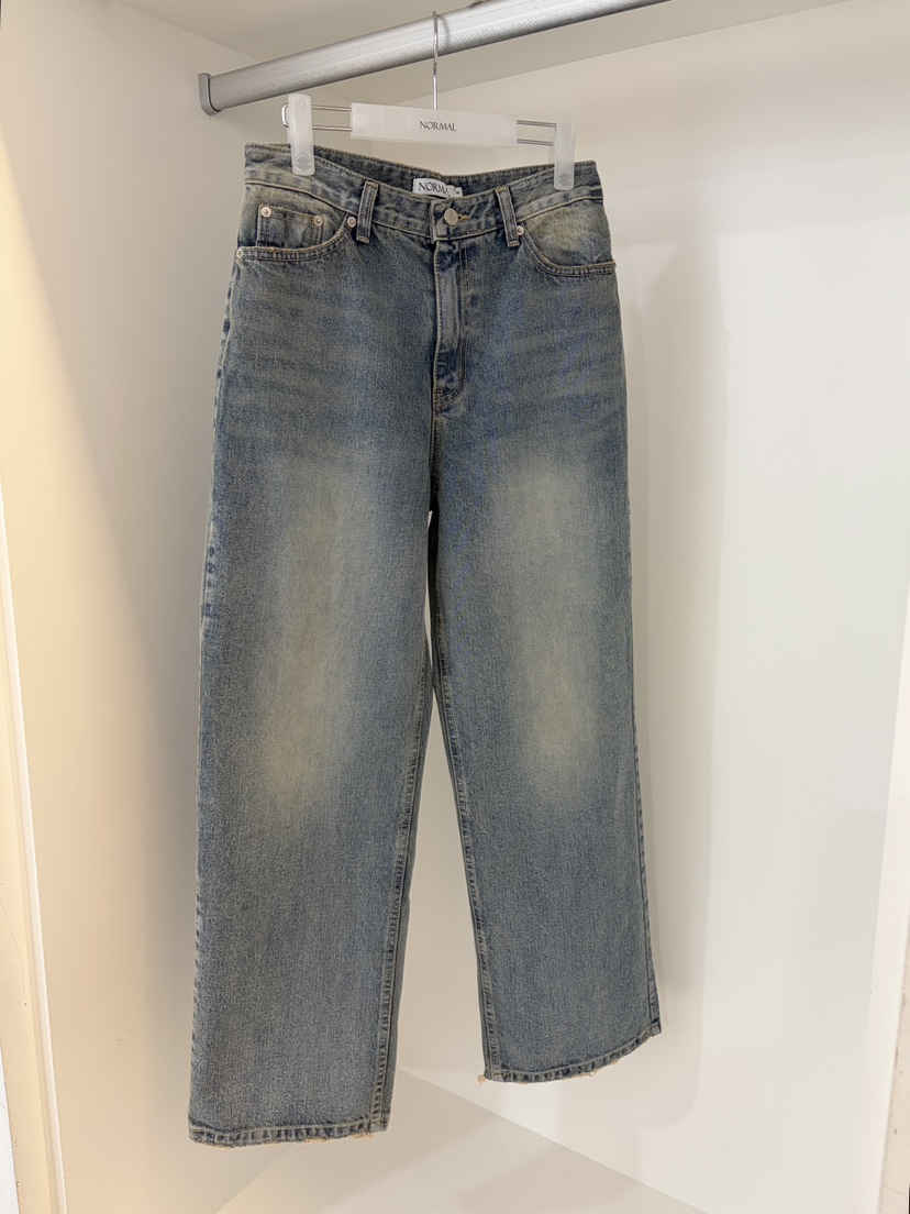 NORMAL東大門直郵女士新款時尚真品26春夏人氣熱賣牛仔褲NORMAL牛仔褲圖色1