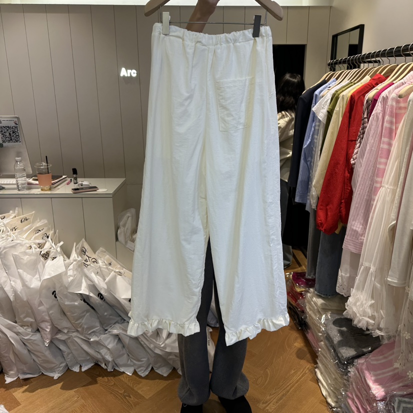 ARC韓國直郵女裝新品推薦職業真品人氣時尚熱賣休閑休閑褲ARC EN CIEL休閑褲