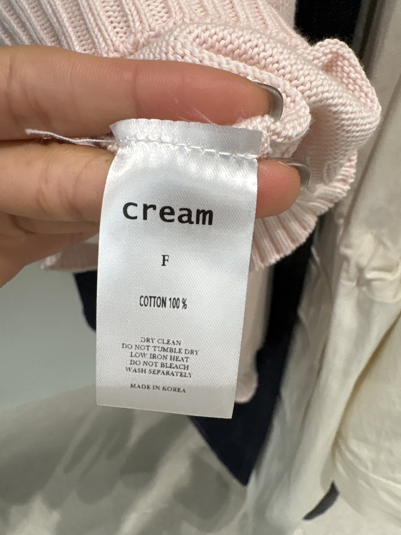 CREAM-P韓國代購女士新款休閑真品職業人氣推薦熱賣針織衫CREAM-P針織衫