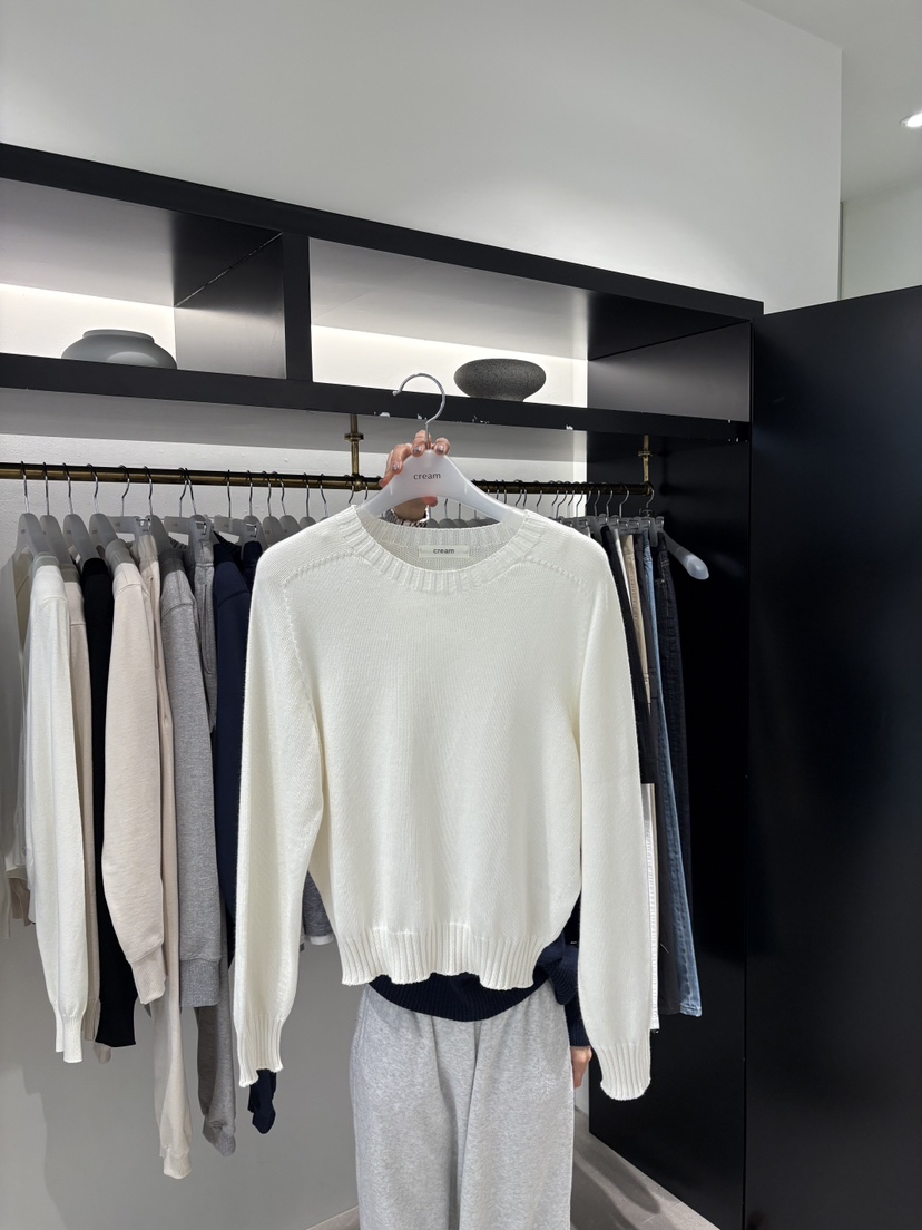 CREAM-P韓國代購女士新款休閑真品職業人氣推薦熱賣針織衫CREAM-P針織衫圖色1