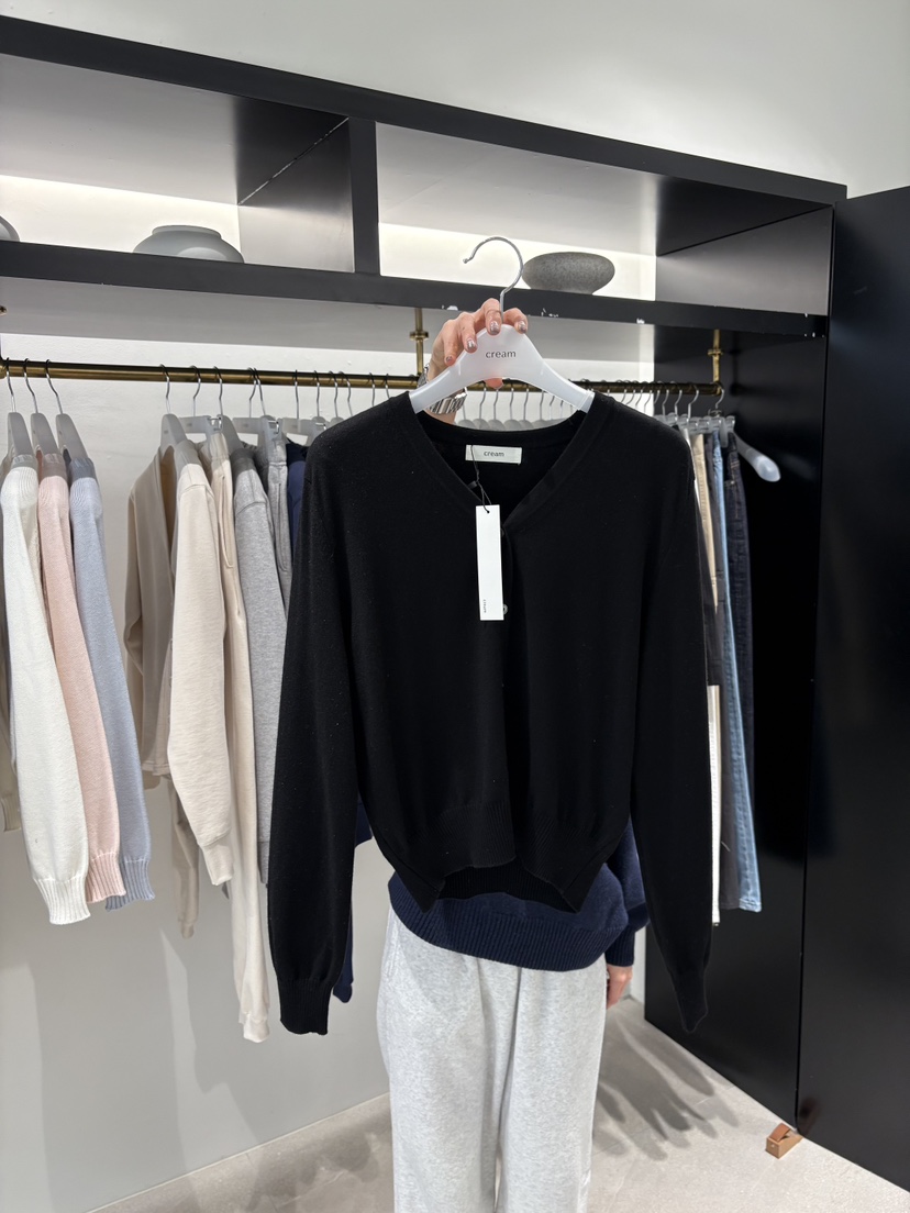 CREAM-P東大門直郵女士新品熱賣時尚真品26春夏休閑針織衫CREAM-P針織衫圖色3