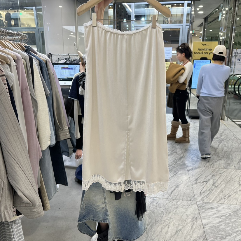 FOUNDATION韓國代購女裝新款人氣時尚真品熱賣26春夏長裙FOUNDATION長裙