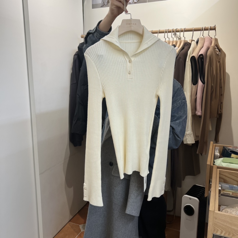 GENTLE B/LOVENTINA東大門代購女裝新款真品推薦針織衫GENTLE B/LOVENTINA針織衫圖色1