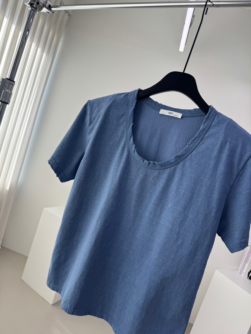RED-A韓國直郵女裝新品人氣26春夏休閑時尚職業熱賣推薦T恤RED-AT恤圖色4