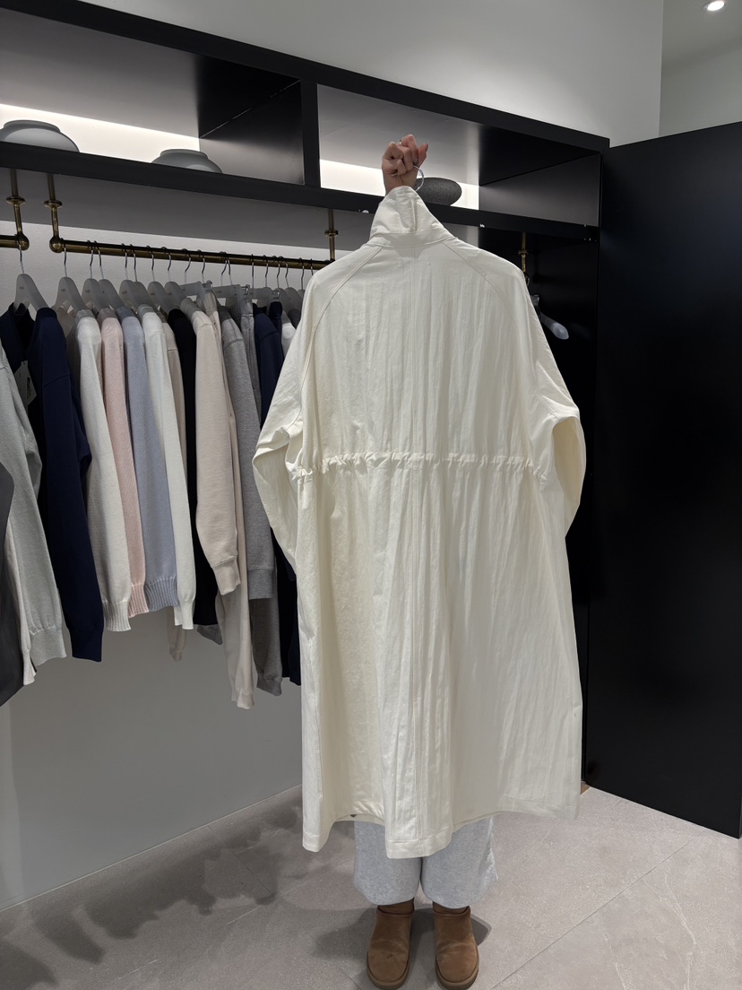 CREAM-P東大門直郵女裝新品時尚職業休閑真品推薦長款風衣CREAM-P長款風衣