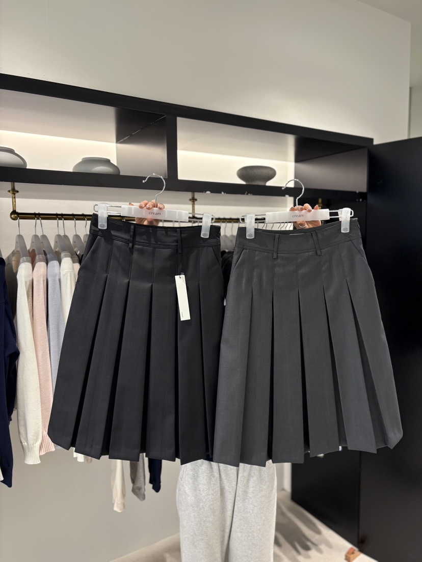 CREAM-P韓國代購女裝新品人氣26春夏熱賣時尚半身裙中短裙CREAM-P半身裙/中短裙