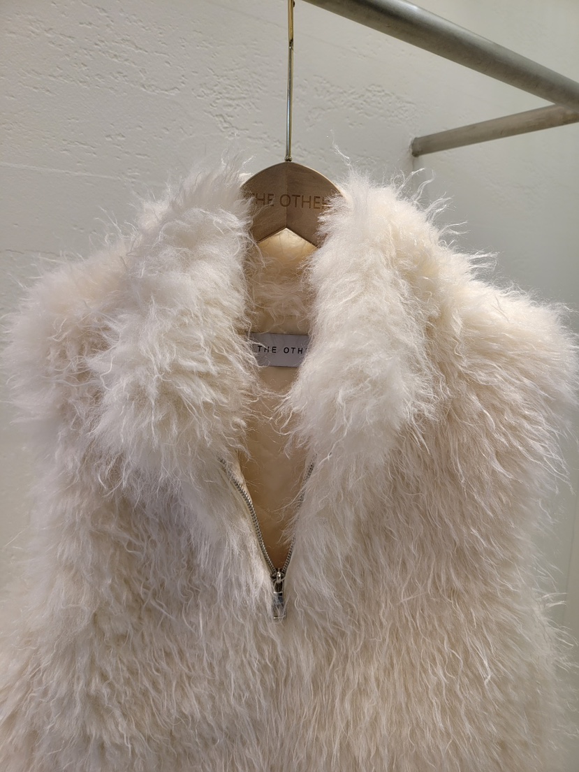 THE OTHER東大門代購女裝新品時尚休閑職業人氣馬甲牛皮THE OTHER馬甲