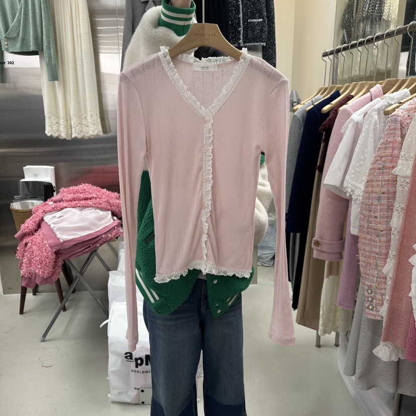 CORNER韓國直郵女裝新款人氣真品熱賣休閑26春夏推薦針織衫CORNER.302針織衫圖色2