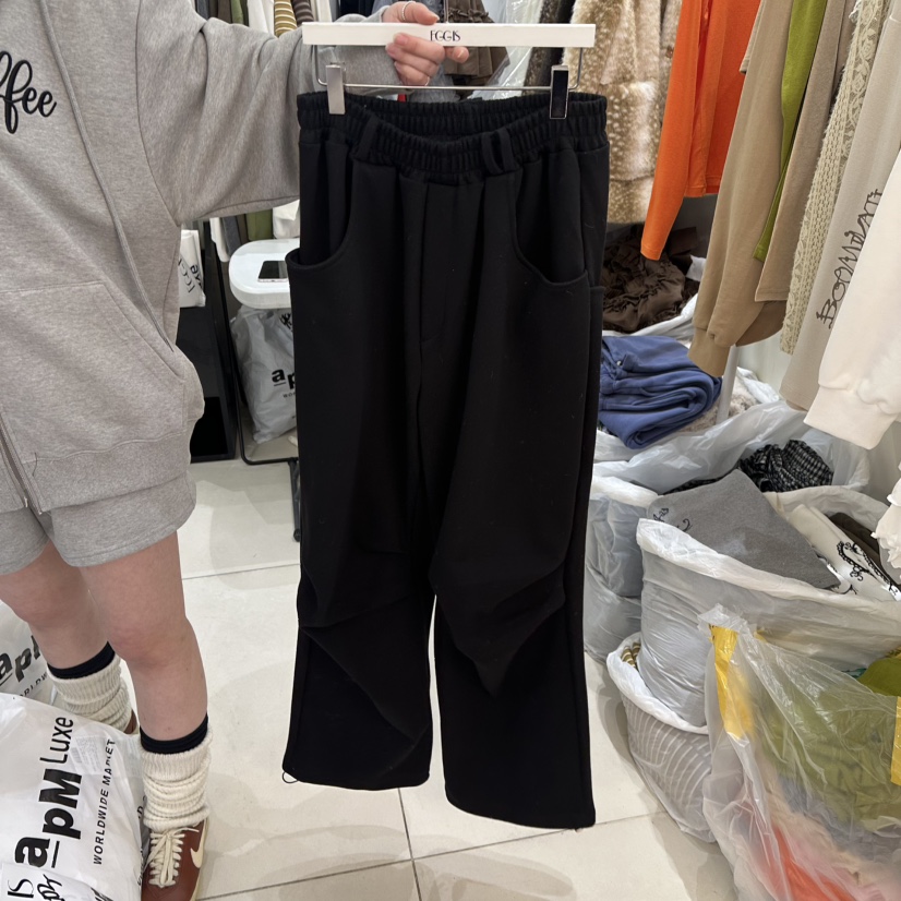 EGG IS東大門實拍女裝新品26春夏真品職業休閑人氣休閑褲EGG IS休閑褲圖色3