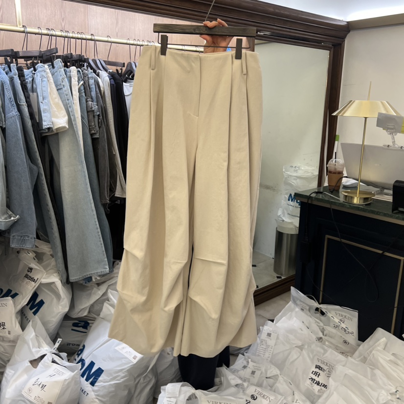 VIRKIN韓國代購女裝新款休閑職業真品時尚人氣推薦休閑褲VIRKIN休閑褲圖色3