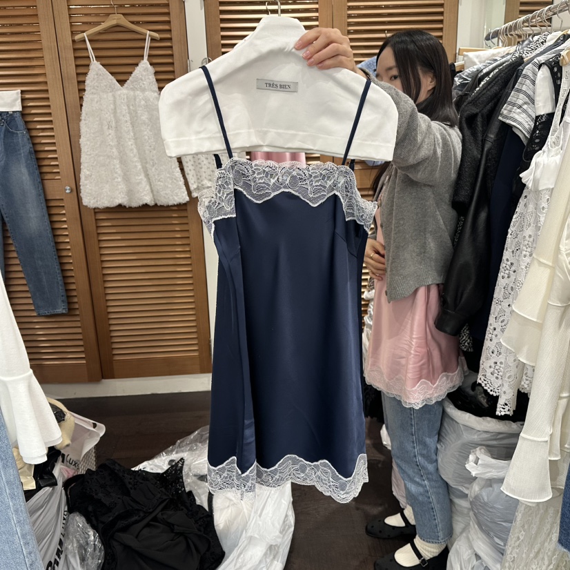 TRES BIEN東大門實拍女士新款時尚人氣熱賣真品休閑連衣裙TRES BIEN連衣裙圖色2