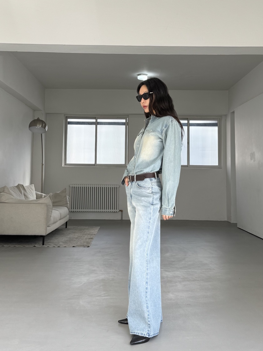 LIMLIMLIM東大門實拍女士新品時尚真品職業人氣熱賣牛仔褲LIM LIM LIM牛仔褲