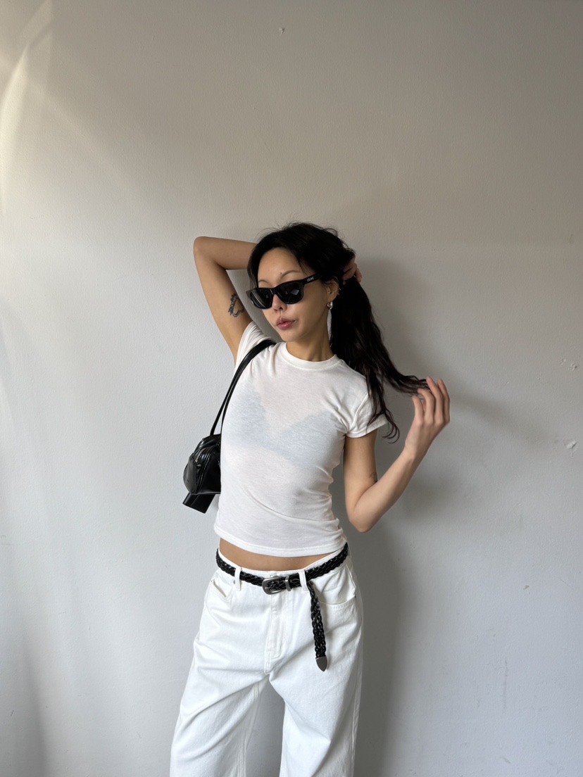 LIMLIMLIM東大門代購女士新品26春夏熱賣真品T恤不含內搭LIM LIM LIMT恤