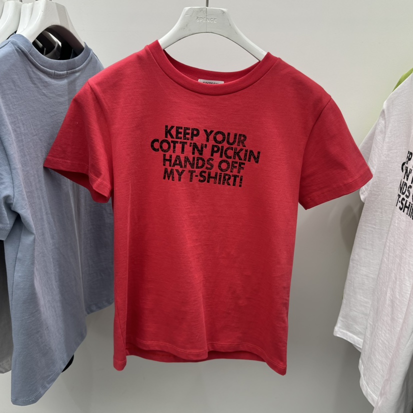 SIXTEEN韓國代購女裝新款時尚職業熱賣休閑推薦真品人氣T恤SIXTEENT恤圖色3