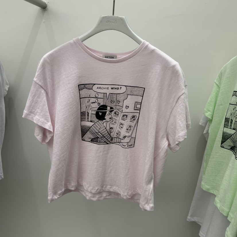 SIXTEEN東大門直郵女士新款熱賣時尚真品職業人氣休閑T恤SIXTEENT恤圖色3