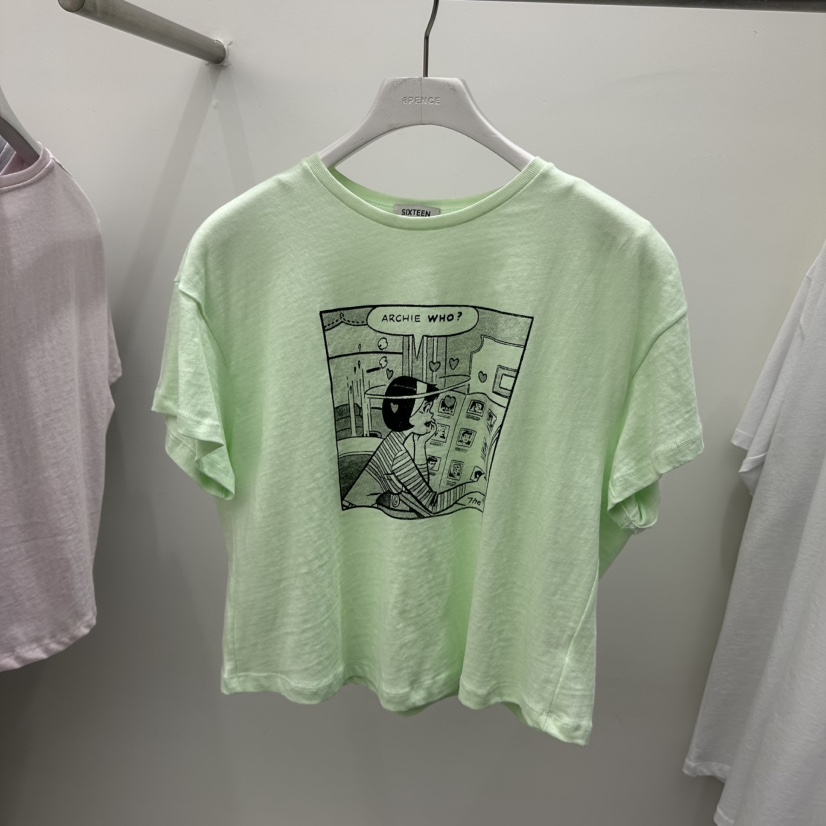 SIXTEEN東大門直郵女士新款熱賣時尚真品職業人氣休閑T恤SIXTEENT恤圖色4