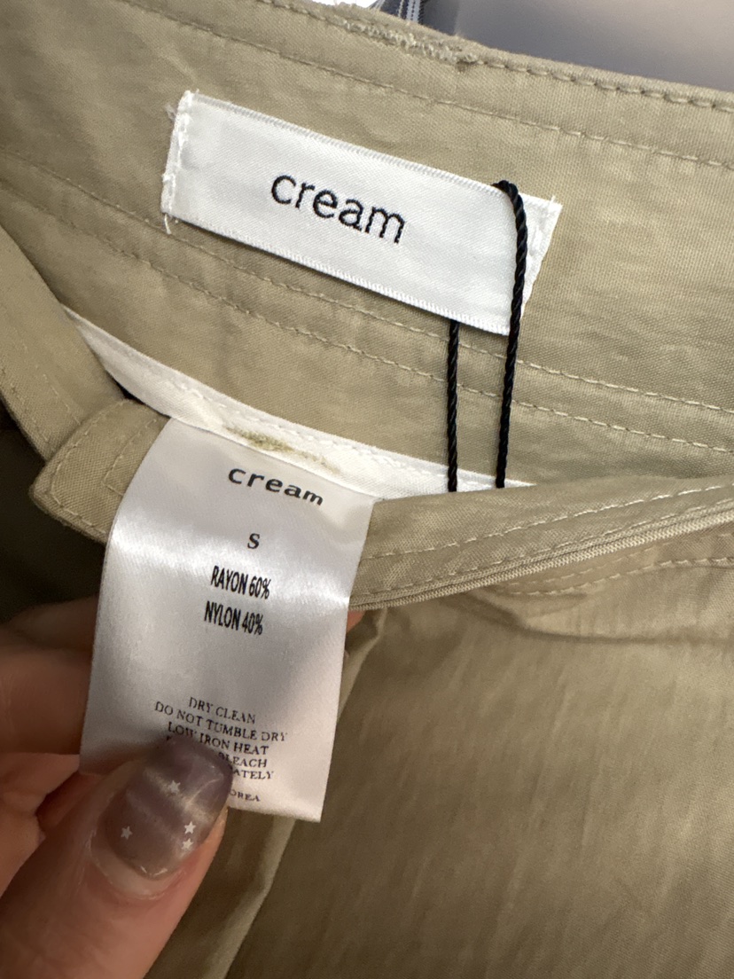 CREAM-P韓國代購女裝新款人氣推薦26春夏職業休閑時尚短褲CREAM-P短褲