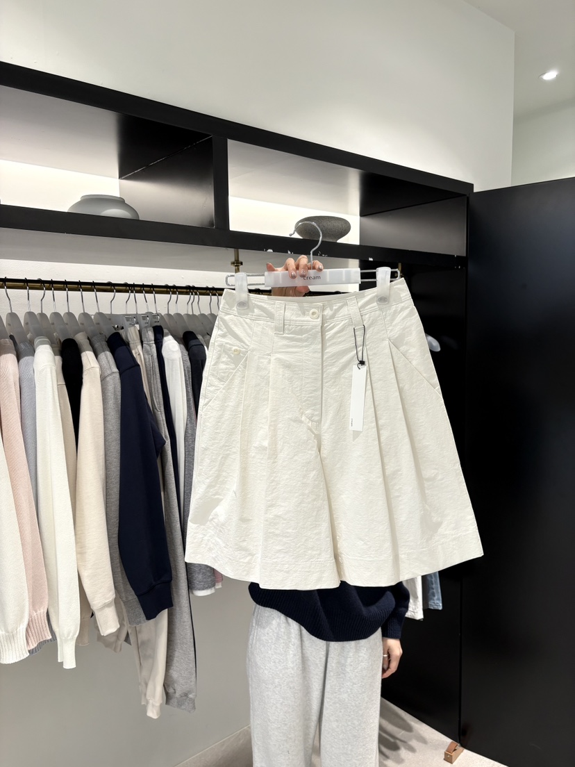 CREAM-P韓國代購女裝新款人氣推薦26春夏職業休閑時尚短褲CREAM-P短褲圖色1