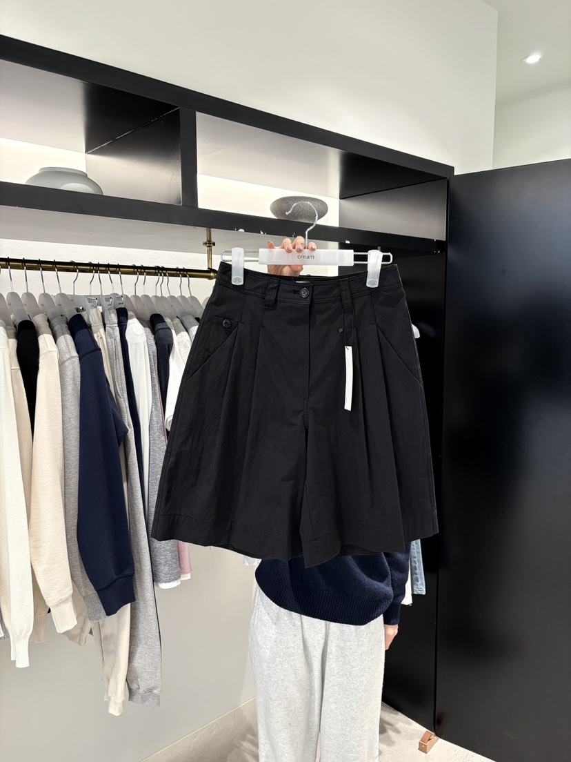 CREAM-P韓國代購女裝新款人氣推薦26春夏職業休閑時尚短褲CREAM-P短褲圖色3