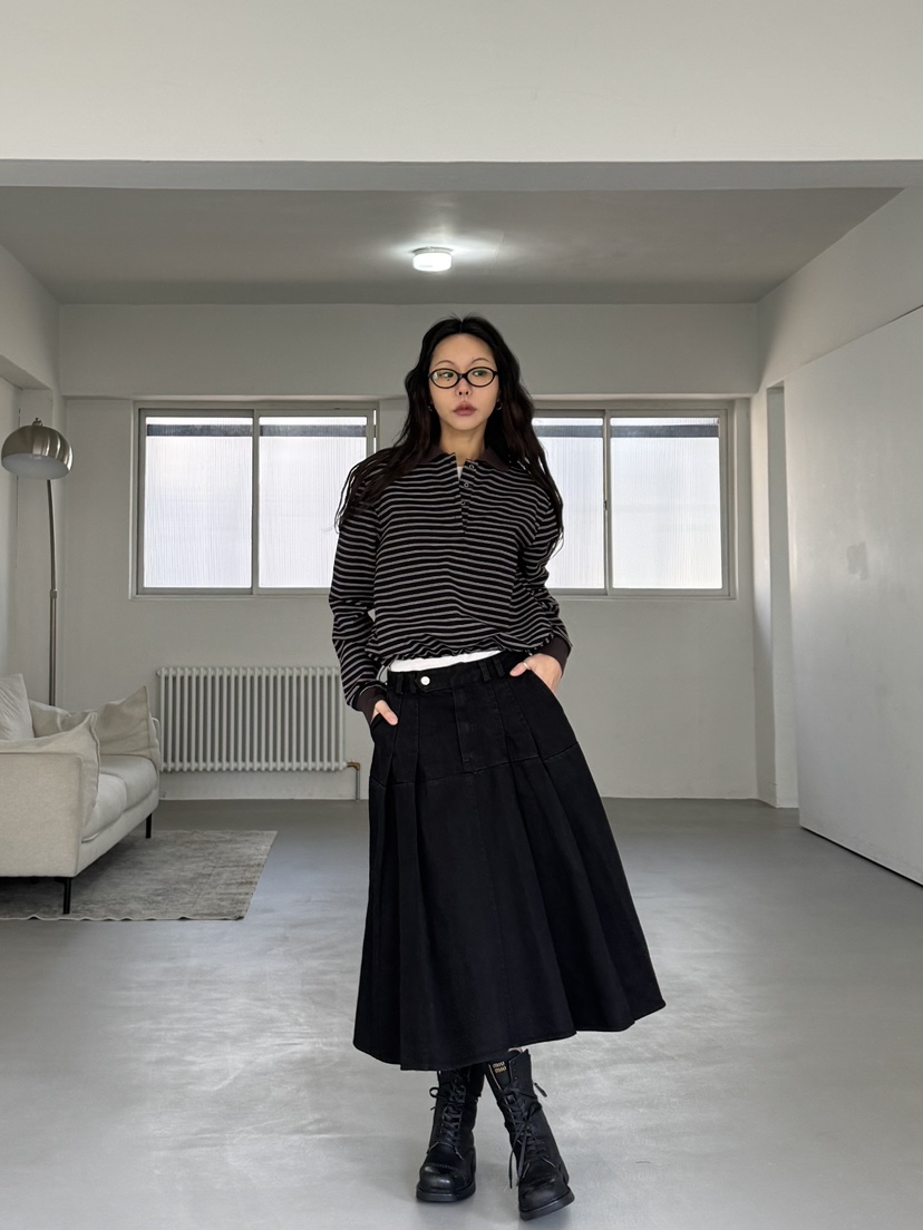 LIMLIMLIM東大門實拍女士新品時尚26春夏長袖T恤不含內搭LIM LIM LIM長袖T恤