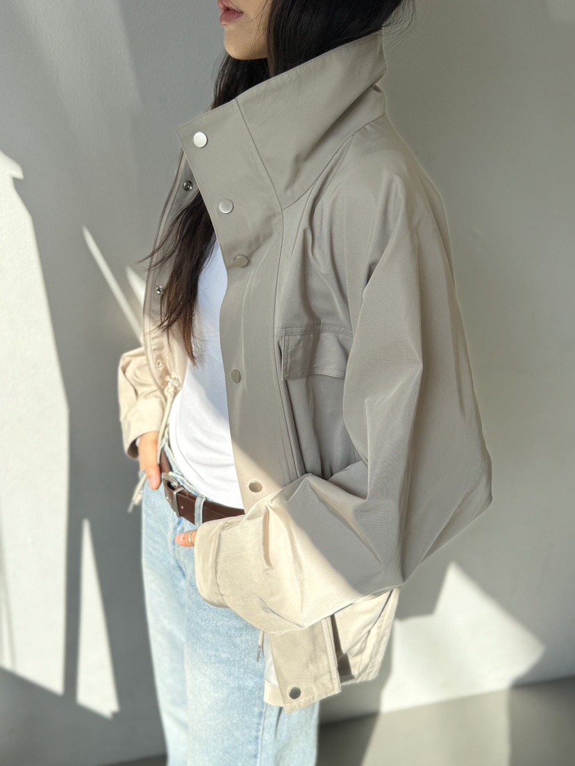 LIMLIMLIM韓國代購女裝新品休閑職業推薦26春夏夾克斜紋布LIM LIM LIM夾克