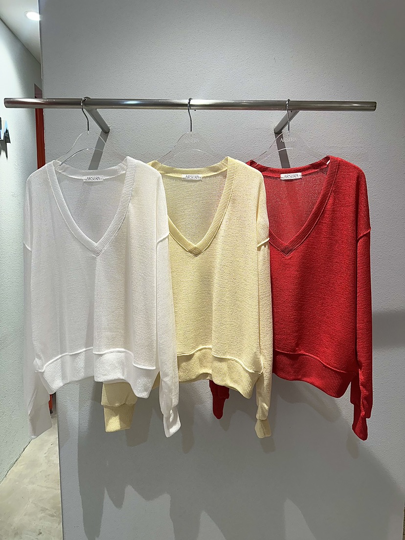 ARSERA東大門直郵女士新款26春夏時尚休閑推薦人氣針織衫ARSERA針織衫