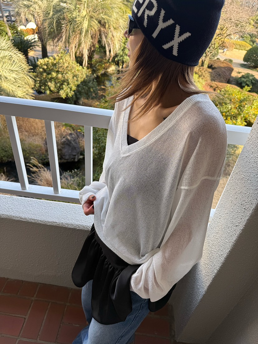 ARSERA東大門直郵女士新款26春夏時尚休閑推薦人氣針織衫ARSERA針織衫