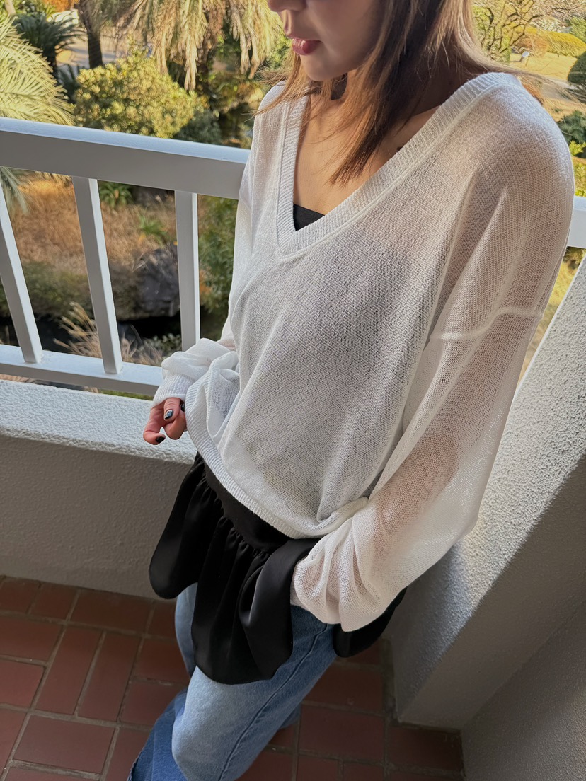 ARSERA東大門直郵女士新款26春夏時尚休閑推薦人氣針織衫ARSERA針織衫