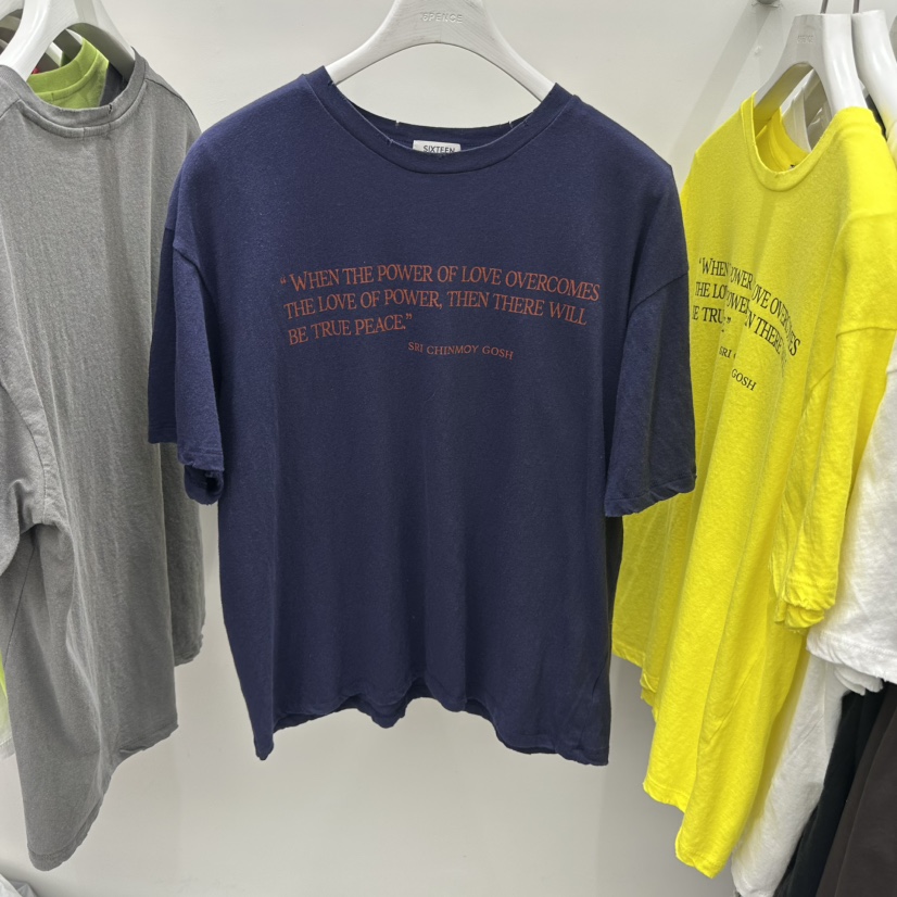 SIXTEEN東大門直郵女裝新款休閑推薦人氣職業26春夏時尚T恤SIXTEENT恤圖色2