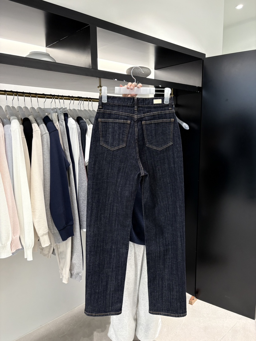 CREAM-P東大門實拍女裝新款時尚人氣熱賣真品牛仔褲不褪色CREAM-P牛仔褲