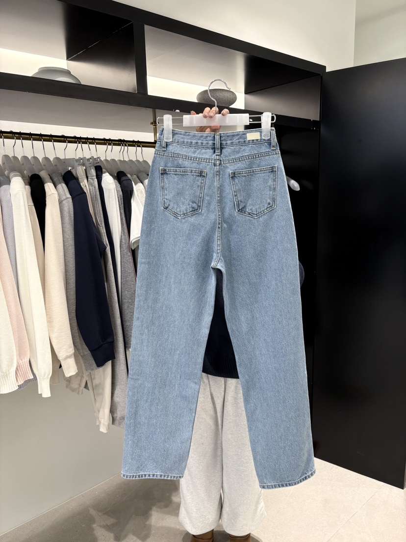 CREAM-P東大門實拍女士新品休閑真品職業推薦熱賣牛仔褲CREAM-P牛仔褲