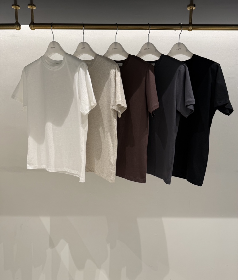 CREAM-P東大門代購女士新品人氣26春夏時尚熱賣真品休閑T恤CREAM-PT恤