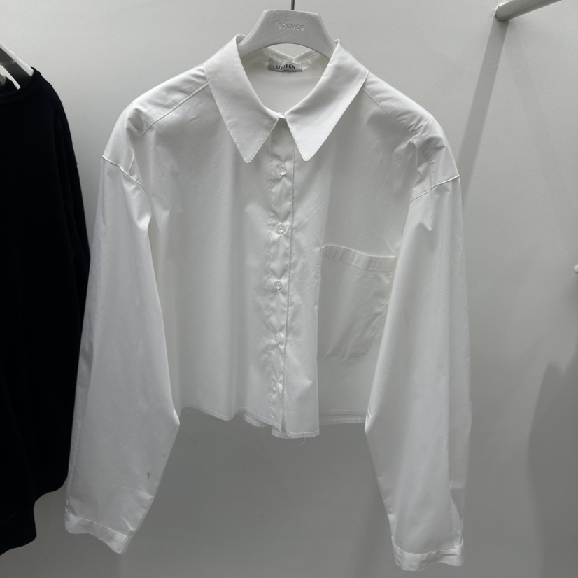 SIXTEEN東大門代購女裝新款推薦熱賣休閑真品時尚襯衫蕾絲衫SIXTEEN襯衫/蕾絲衫圖色1