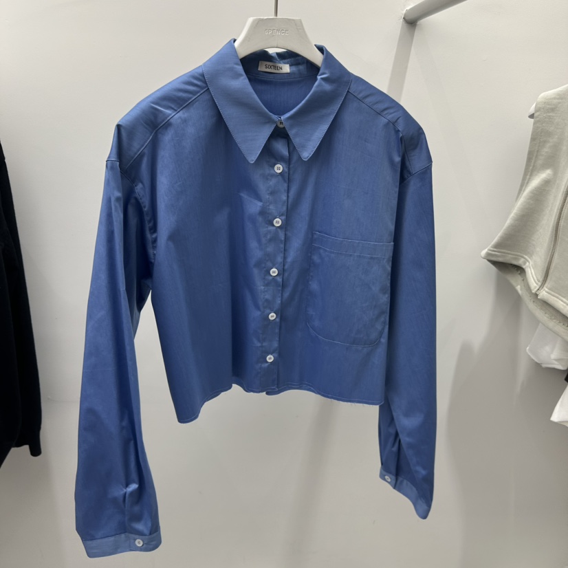 SIXTEEN東大門代購女裝新款推薦熱賣休閑真品時尚襯衫蕾絲衫SIXTEEN襯衫/蕾絲衫圖色2