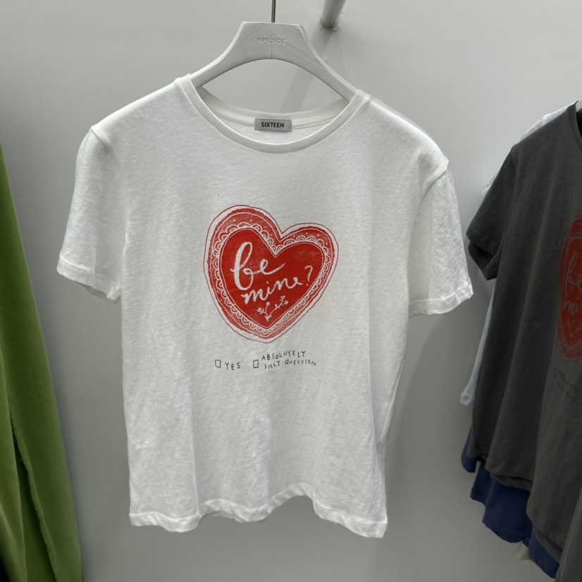 SIXTEEN東大門代購女裝新品26春夏人氣時尚休閑職業推薦T恤SIXTEENT恤圖色1