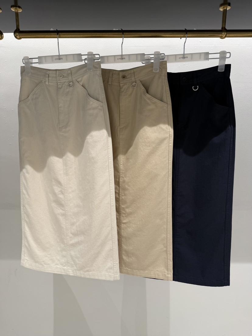 CREAM-P韓國代購女士新品真品職業熱賣推薦26春夏長裙口袋CREAM-P長裙