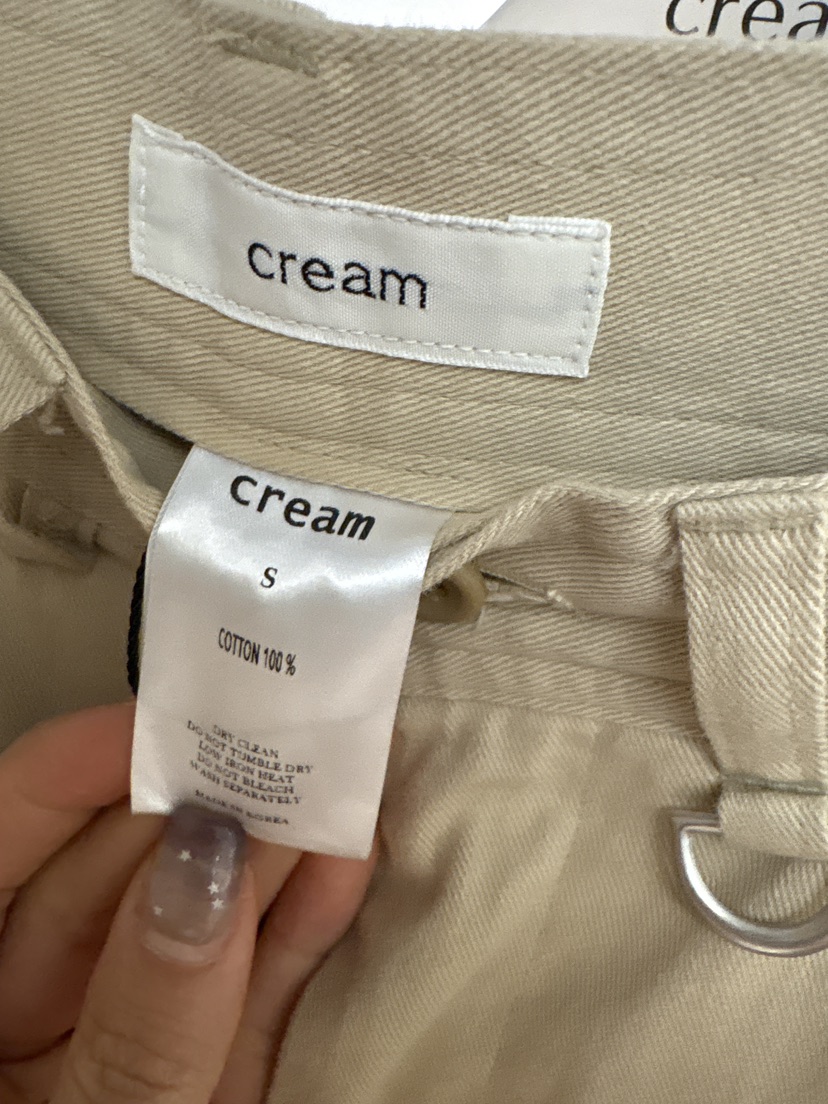 CREAM-P韓國代購女士新品真品職業熱賣推薦26春夏長裙口袋CREAM-P長裙