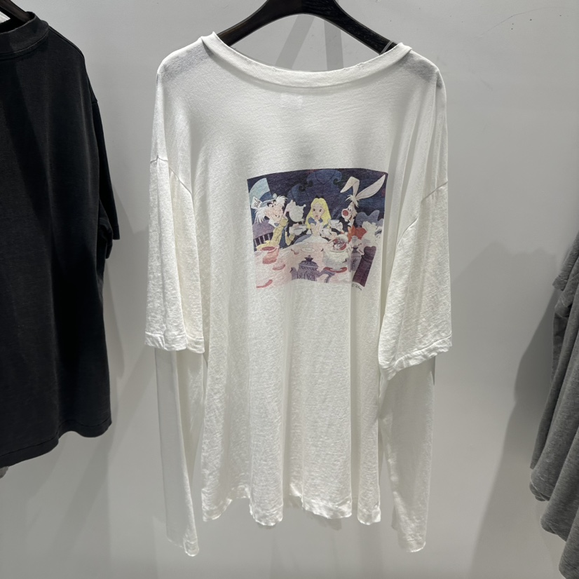 JANE BIRKIN韓國代購女裝新品人氣真品熱賣長袖T恤假兩件JANE BIRKIN設計師品牌長袖T恤圖色1