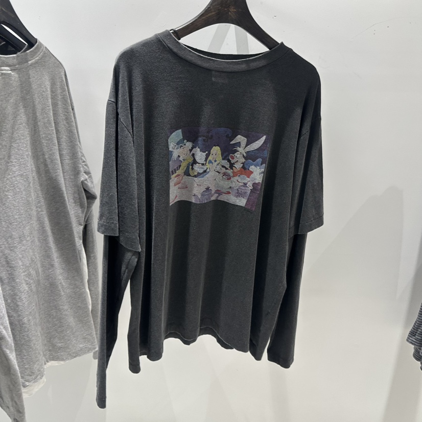 JANE BIRKIN韓國代購女裝新品人氣真品熱賣長袖T恤假兩件JANE BIRKIN設計師品牌長袖T恤圖色3