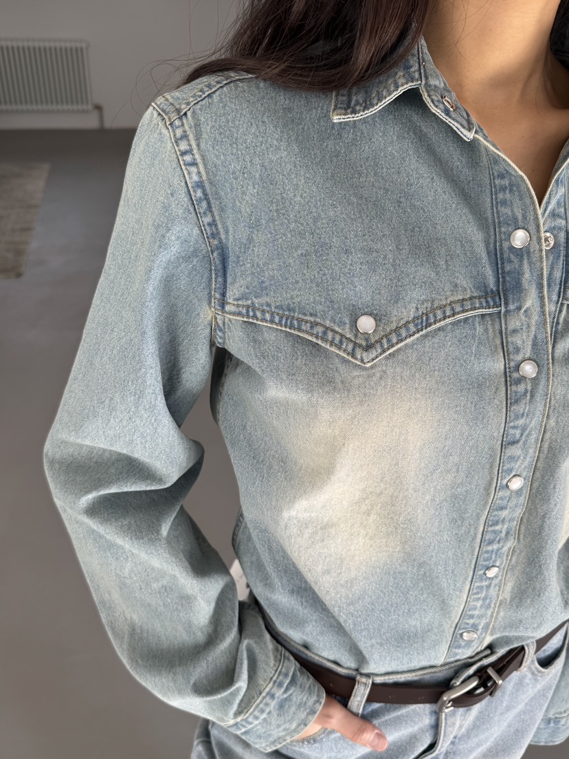 LIMLIMLIM韓國直郵女士新款26春夏推薦人氣時尚襯衫蕾絲衫LIM LIM LIM襯衫/蕾絲衫