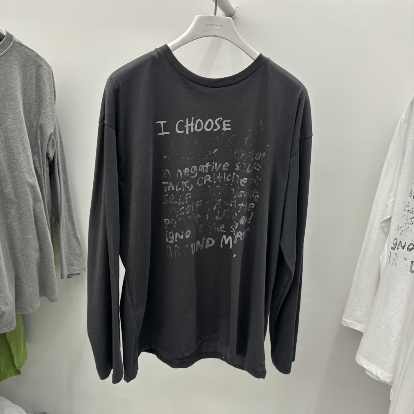 SIXTEEN韓國直郵女士新款時尚職業真品26春夏推薦長袖T恤SIXTEEN長袖T恤圖色4