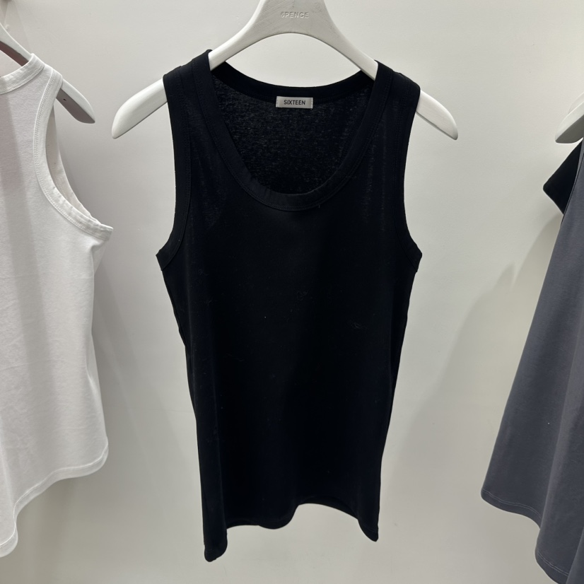 SIXTEEN東大門代購女裝新款熱賣職業時尚真品休閑吊帶背心SIXTEEN吊帶/背心圖色4黑色