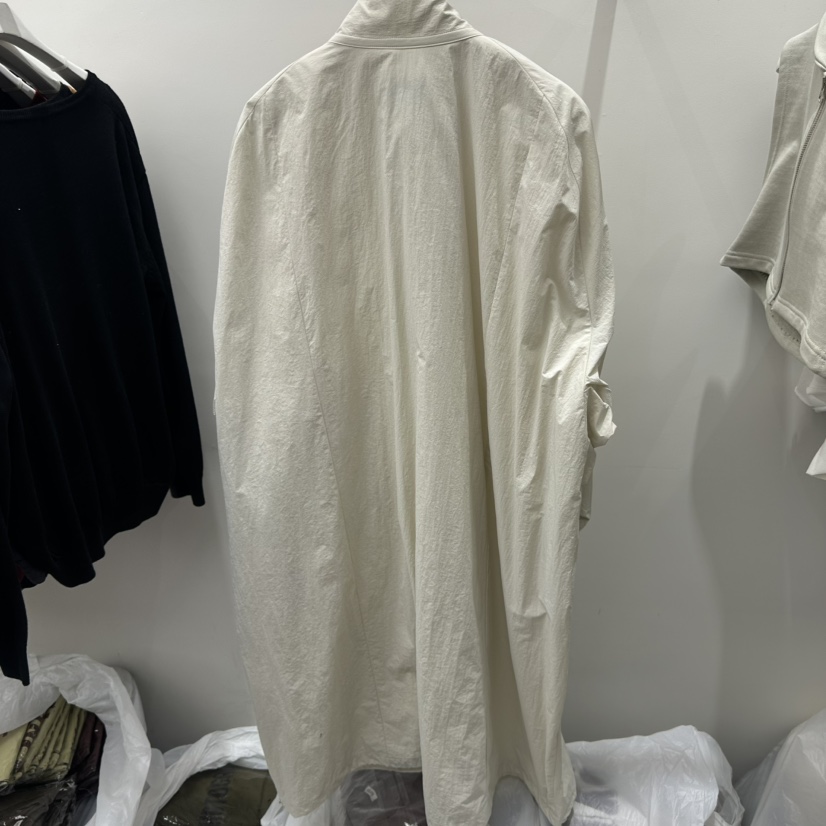 SIXTEEN東大門實拍女士新款熱賣26春夏休閑推薦真品長款風衣SIXTEEN長款風衣