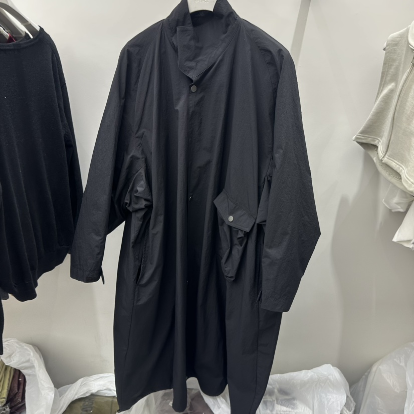 SIXTEEN東大門實拍女士新款熱賣26春夏休閑推薦真品長款風衣SIXTEEN長款風衣圖色2