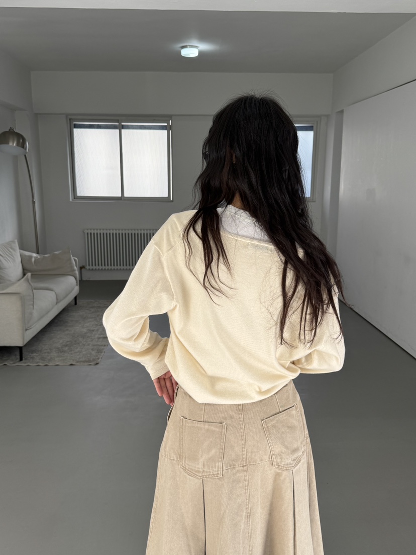 LIMLIMLIM韓國直郵女裝新品26春夏人氣真品針織衫不含內搭LIM LIM LIM針織衫