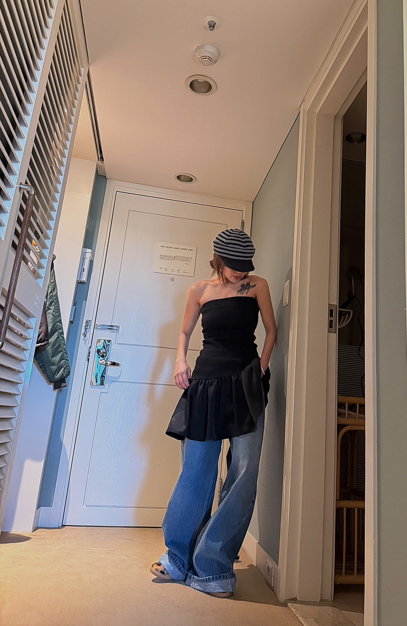 ARSERA東大門直郵女士新款26春夏職業推薦真品連衣裙緞面ARSERA連衣裙