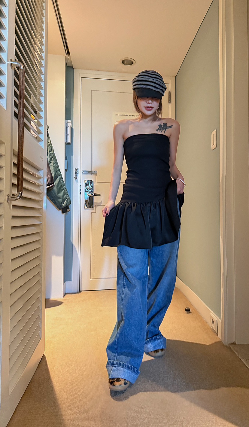 ARSERA東大門直郵女士新款26春夏職業推薦真品連衣裙緞面ARSERA連衣裙