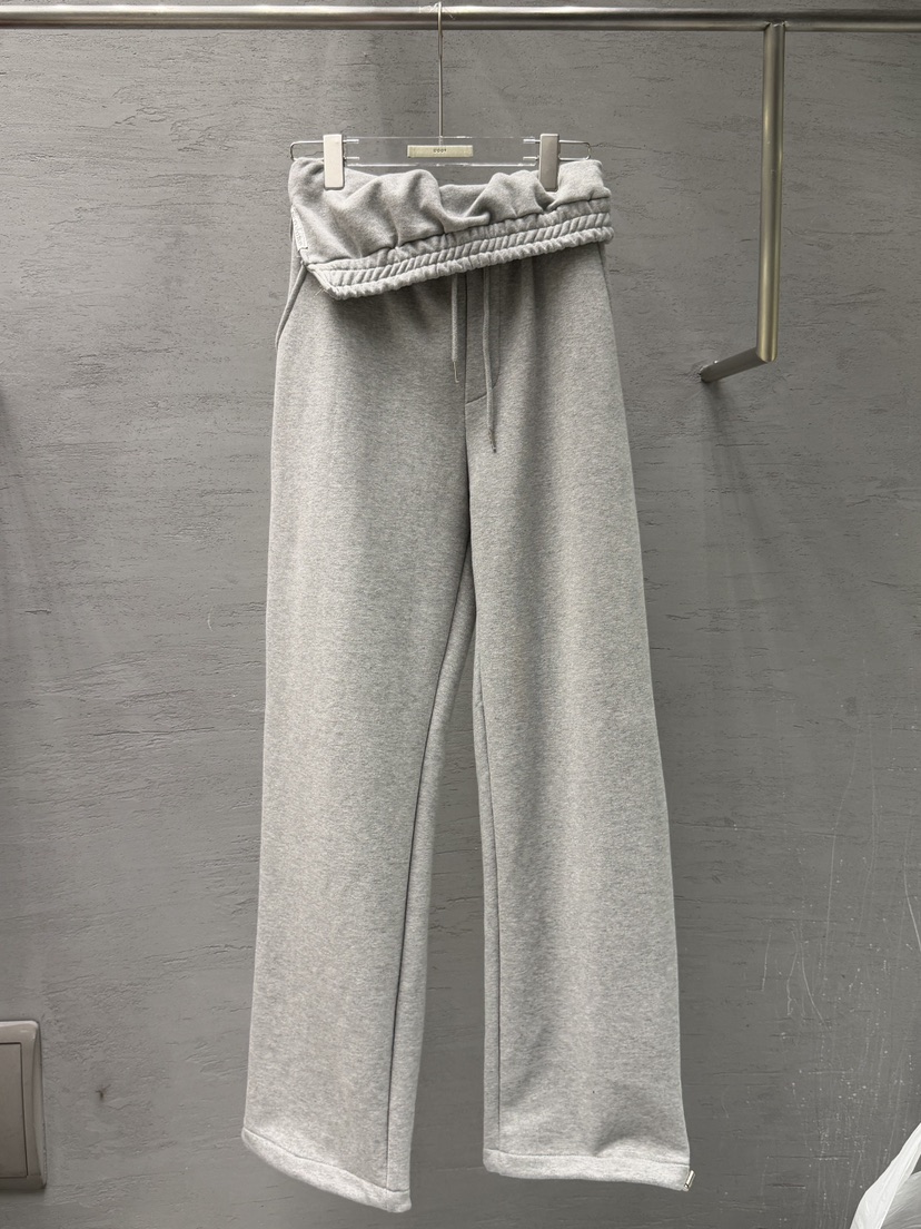 UOOV東大門直郵女裝新品26春夏休閑職業真品人氣時尚休閑褲UOOV休閑褲圖色2